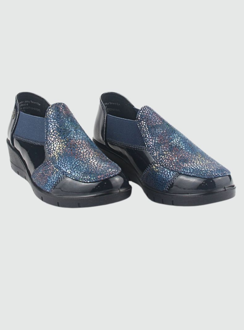 Zapato Chalada Mujer Olga-1 Azul Marino Casual-4