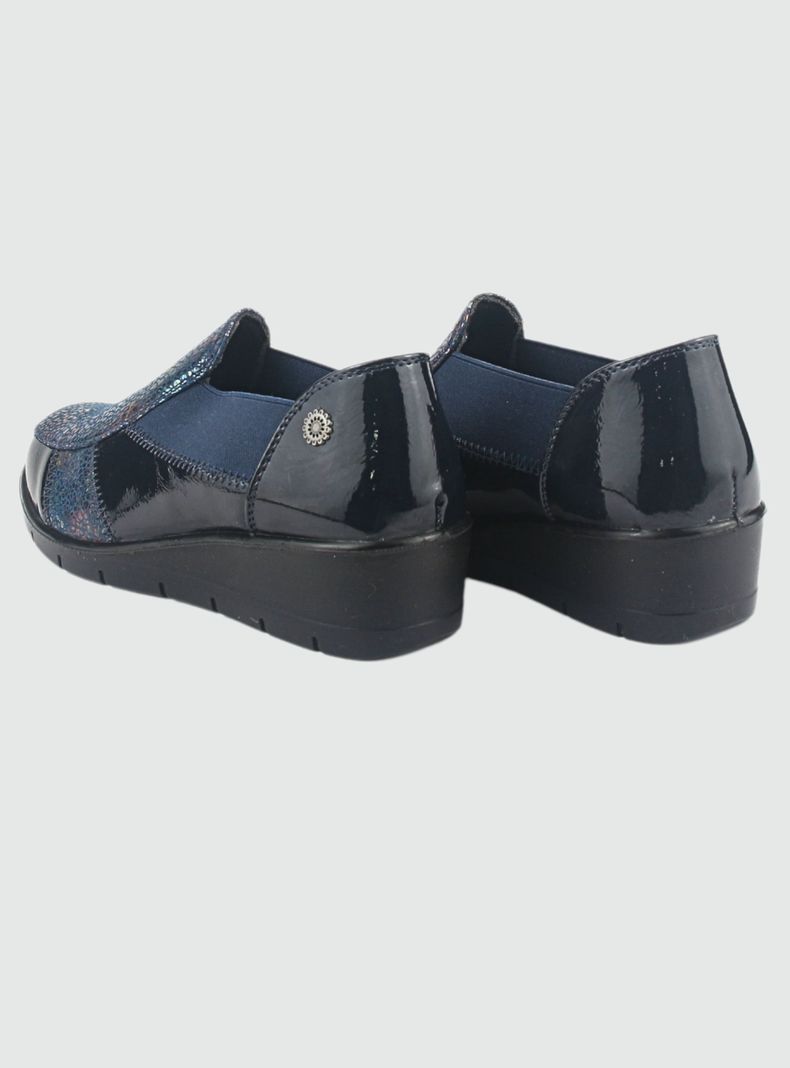 Zapato Chalada Mujer Olga-1 Azul Marino Casual-5