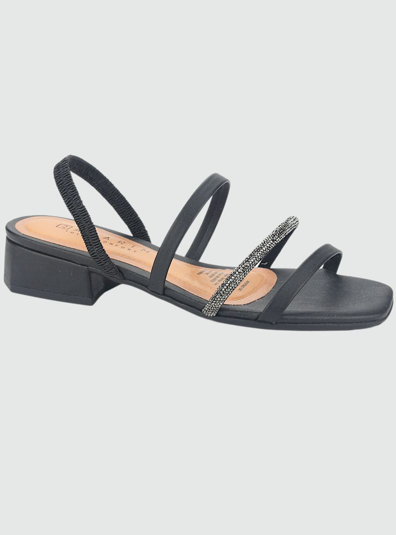 Sandalia Ramarim Mujer 2348221 Negro Casual-0