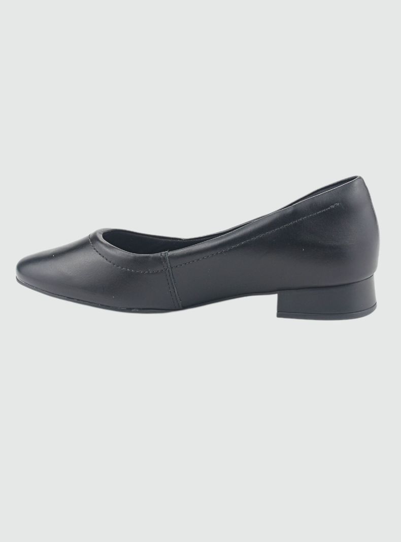 Ballerina Comfortflex Mujer 2482301 Negro Casual-1