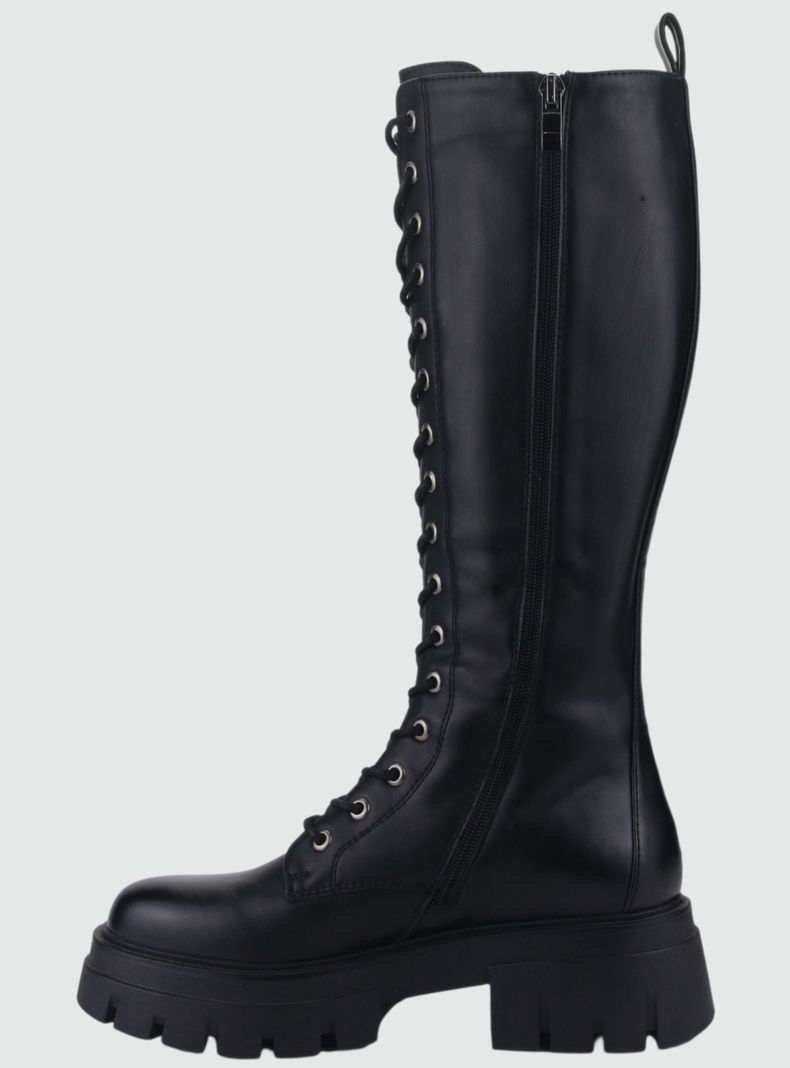 Bota Chalada Mujer Rust-10 Negro Casual-1