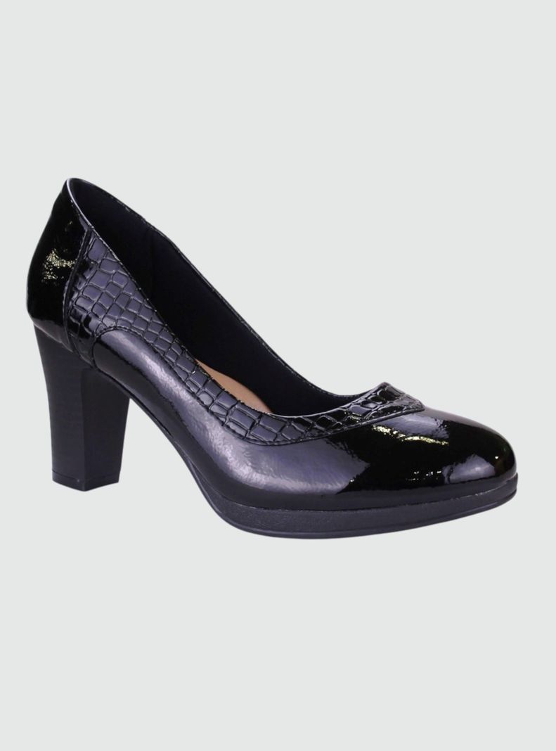 Zapato Chalada Mujer Dilly-12 Negro Formal-0