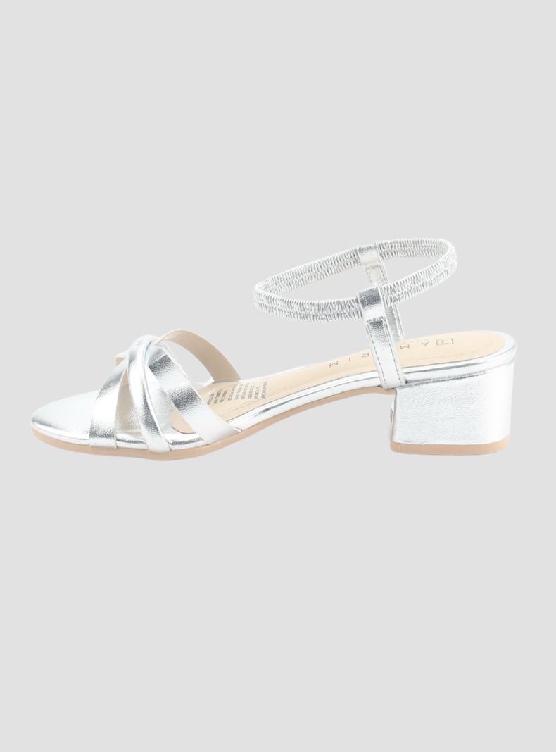 Sandalia Ramarim Mujer 245202 Plateado Casual-1