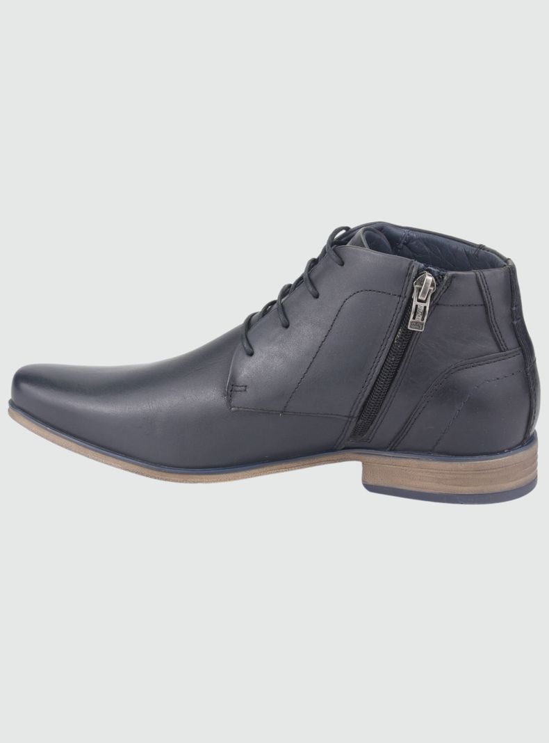 Botin Ferracini Hombre Derby 6068 Negro Casual-1