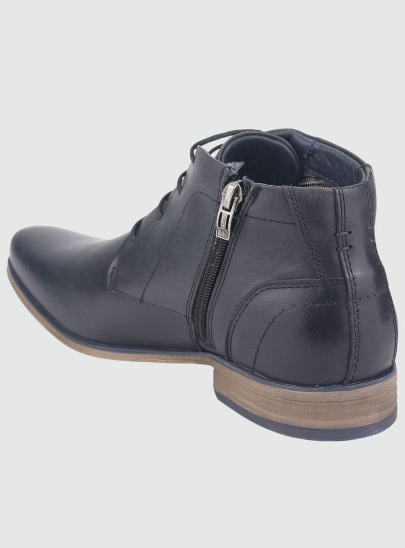 Botin Ferracini Hombre Derby 6068 Negro Casual-3