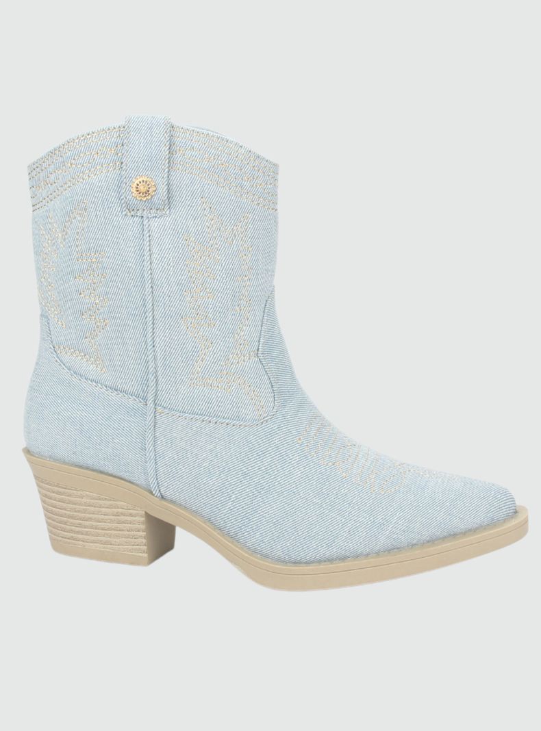Botin Chalada Mujer Westtop-1 Azul Moda-0