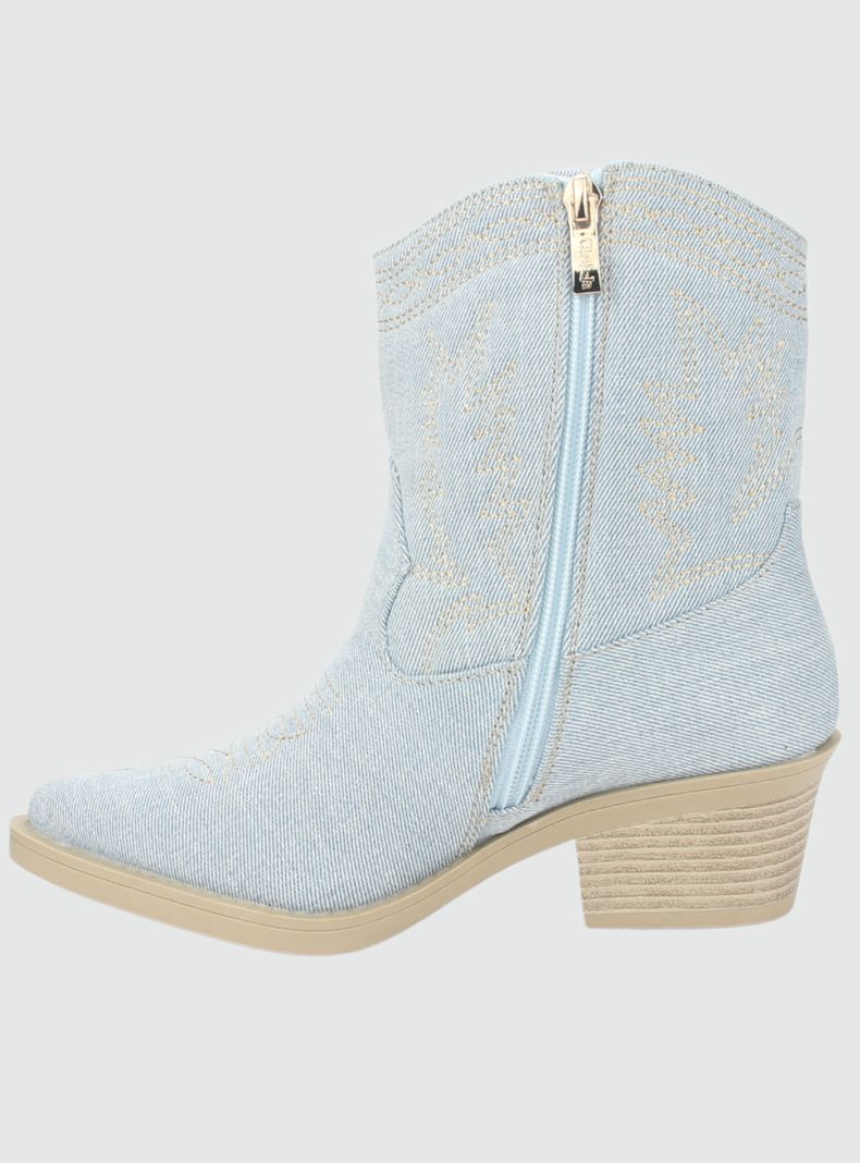 Botin Chalada Mujer Westtop-1 Azul Moda-1