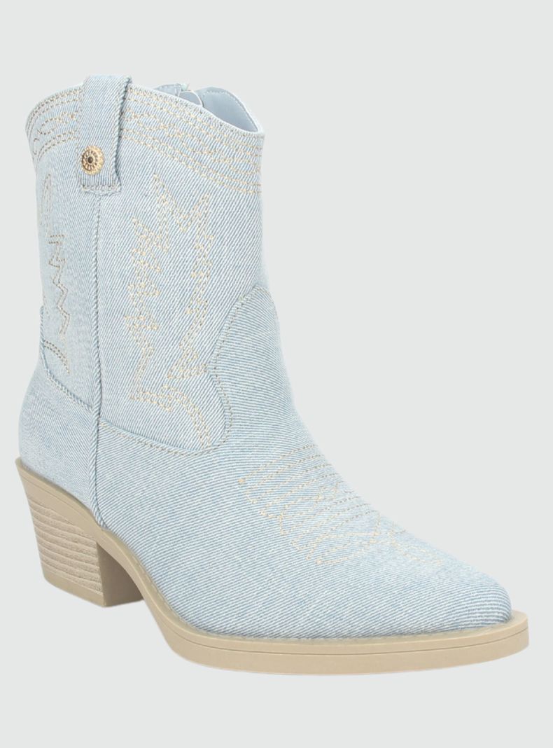 Botin Chalada Mujer Westtop-1 Azul Moda-2