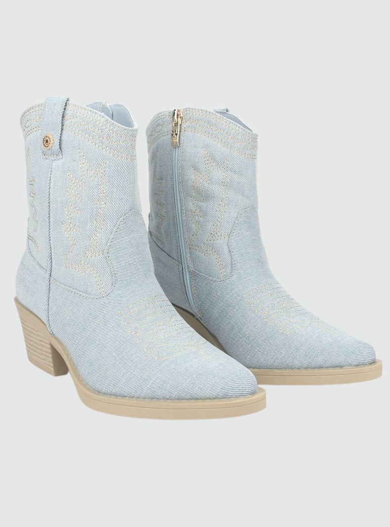 Botin Chalada Mujer Westtop-1 Azul Moda-4