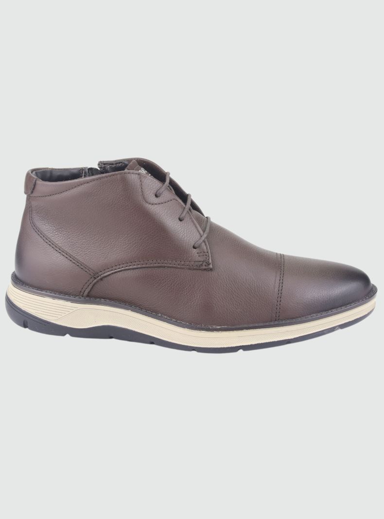Botin Ferracini Hombre Fluence 5542 T Café Casual-0