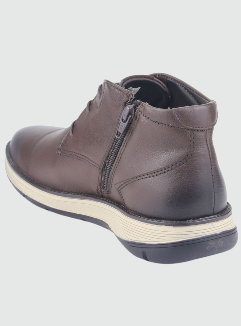 Botin Ferracini Hombre Fluence 5542 T Café Casual-2