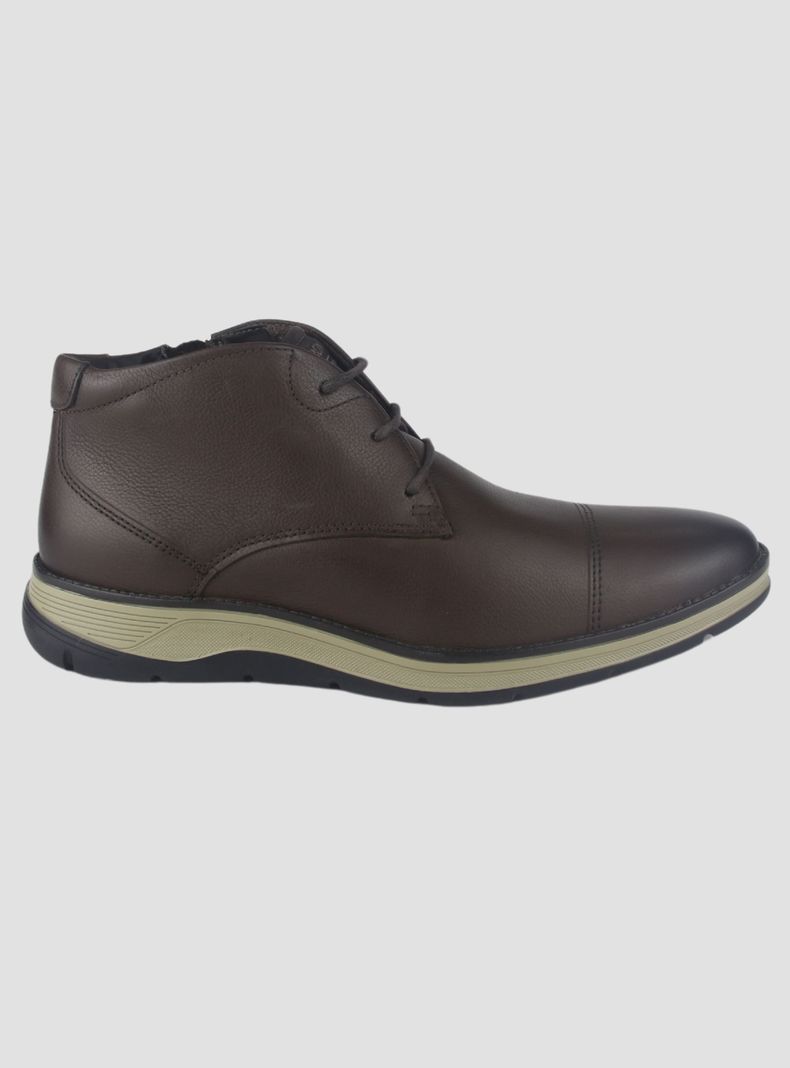Botin Ferracini Hombre 5542 Fluence Cafe Claro Casual