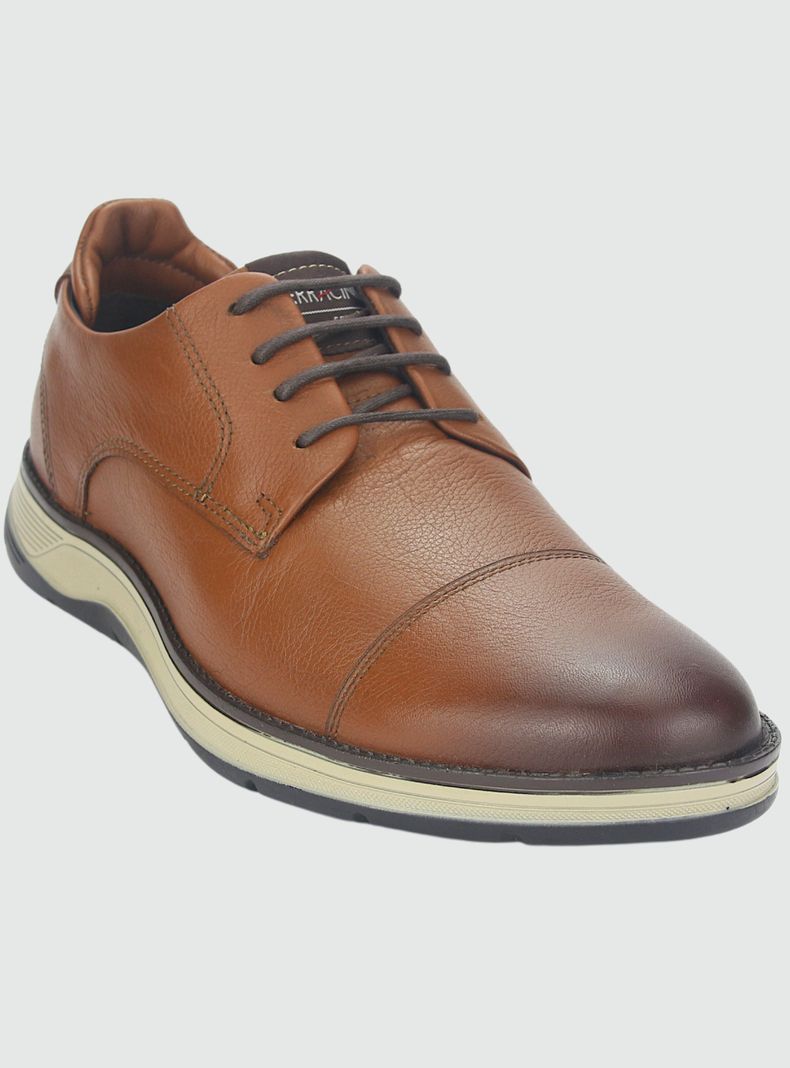 Zapato Ferracini Fluence Hombre 5541 D Havana Casual-0