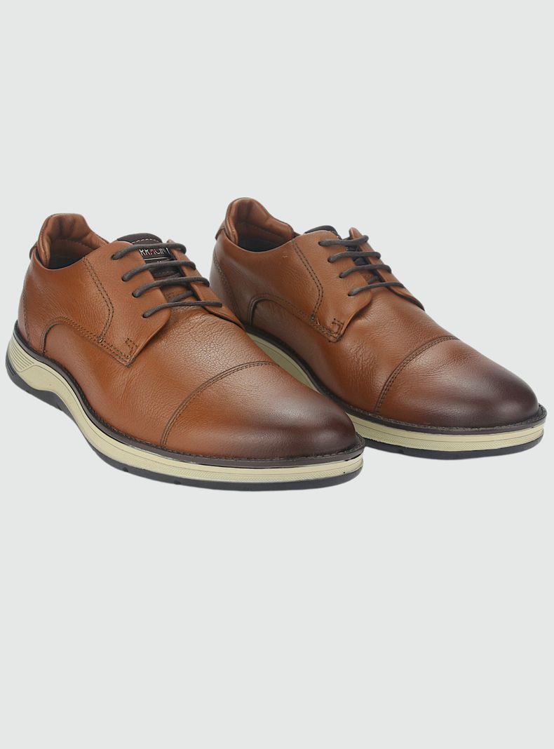 Zapato Ferracini Fluence Hombre 5541 D Havana Casual-3