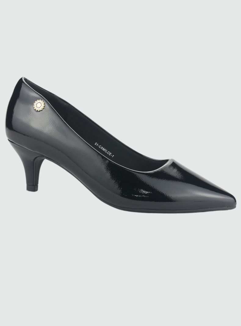 Zapato Chalada Mujer Camille-1 V Negro Negro Casual-0