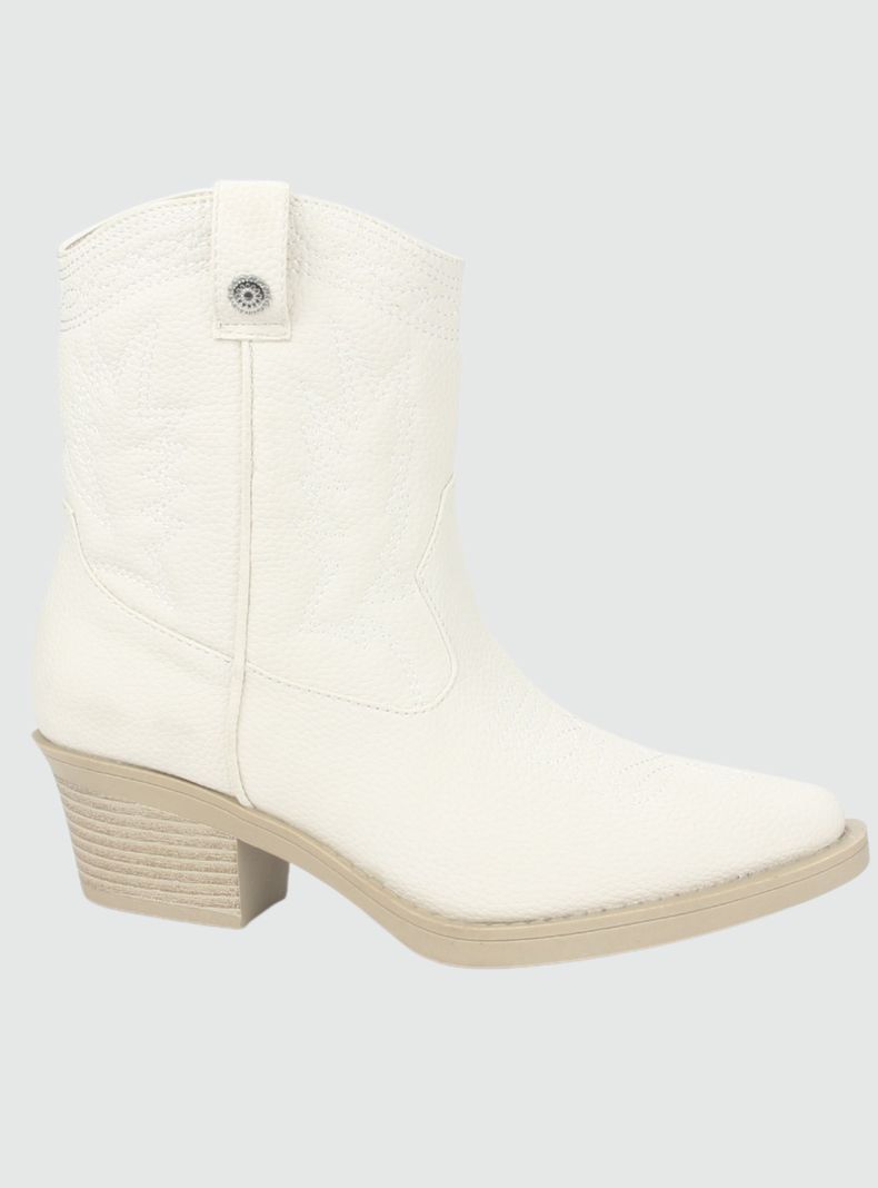 Botin Chalada Mujer Westtop-1 Blanco Moda-0