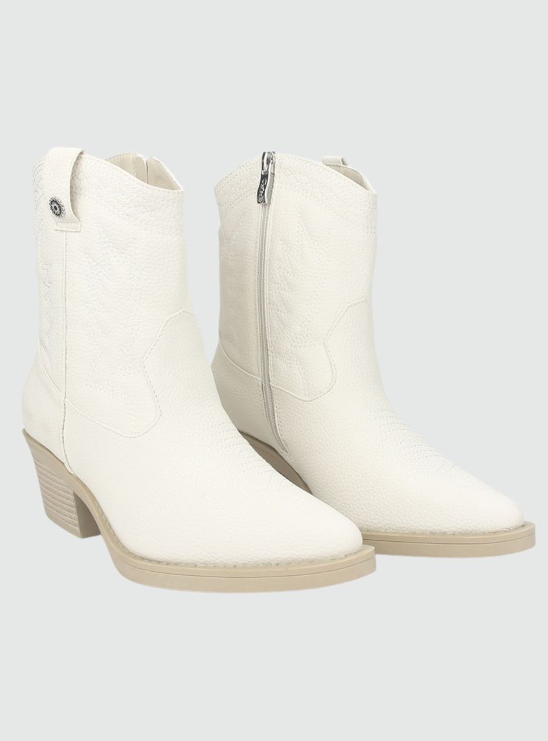 Botin Chalada Mujer Westtop-1 Blanco Moda-4
