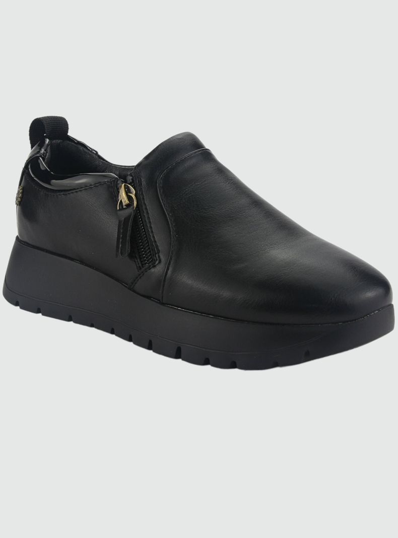 Zapato Chalada Mujer Wonder-6 Negro Casual-2
