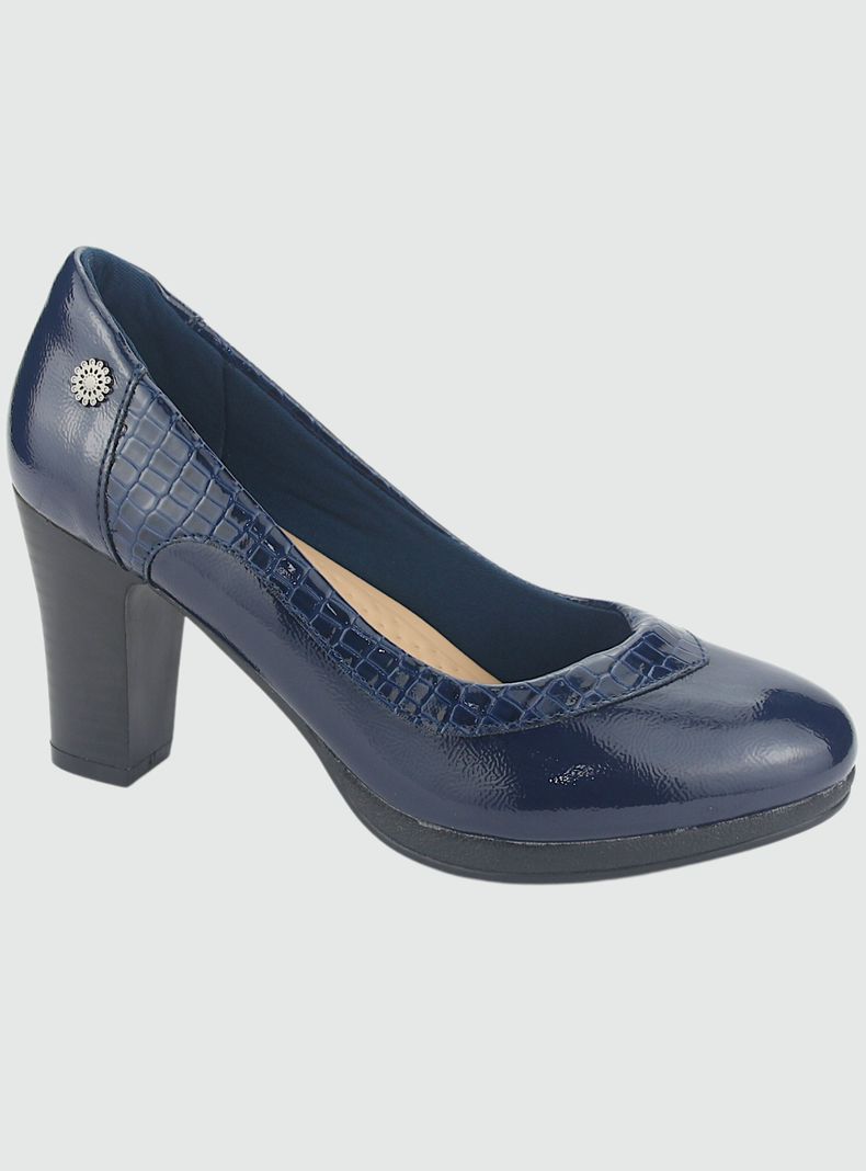 Zapato Chalada Mujer Dilly-12 Azul Marino Casual-0