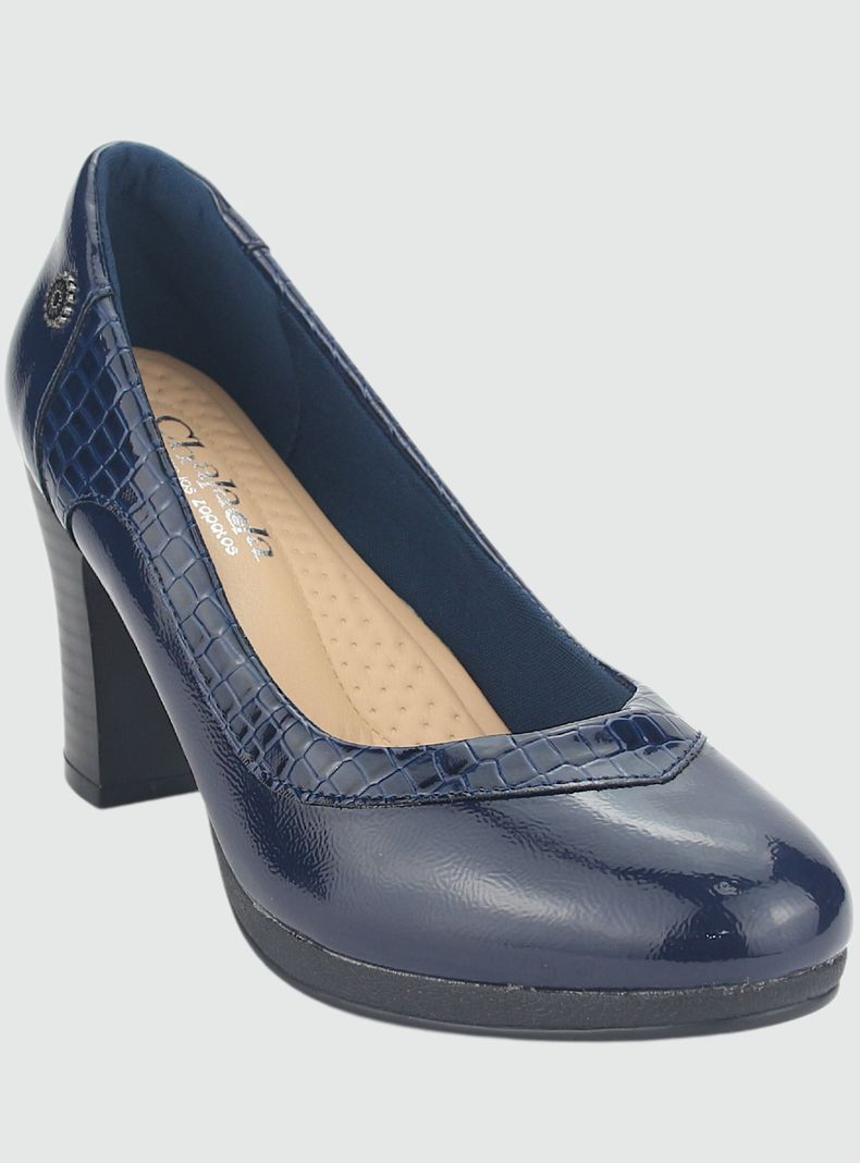 Zapato Chalada Mujer Dilly-12 Azul Marino Casual-2