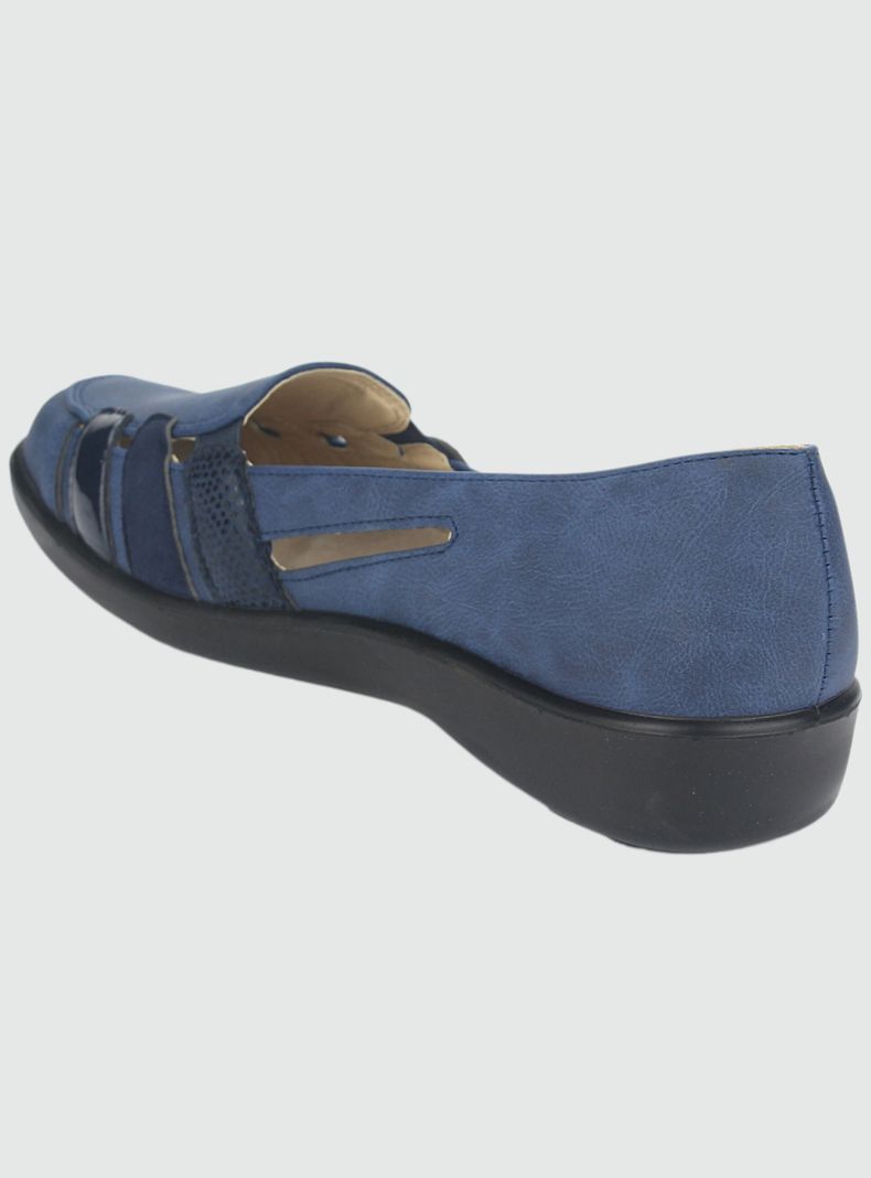 Zapato Chalada Mujer Deco-2 Azul Comfort-3