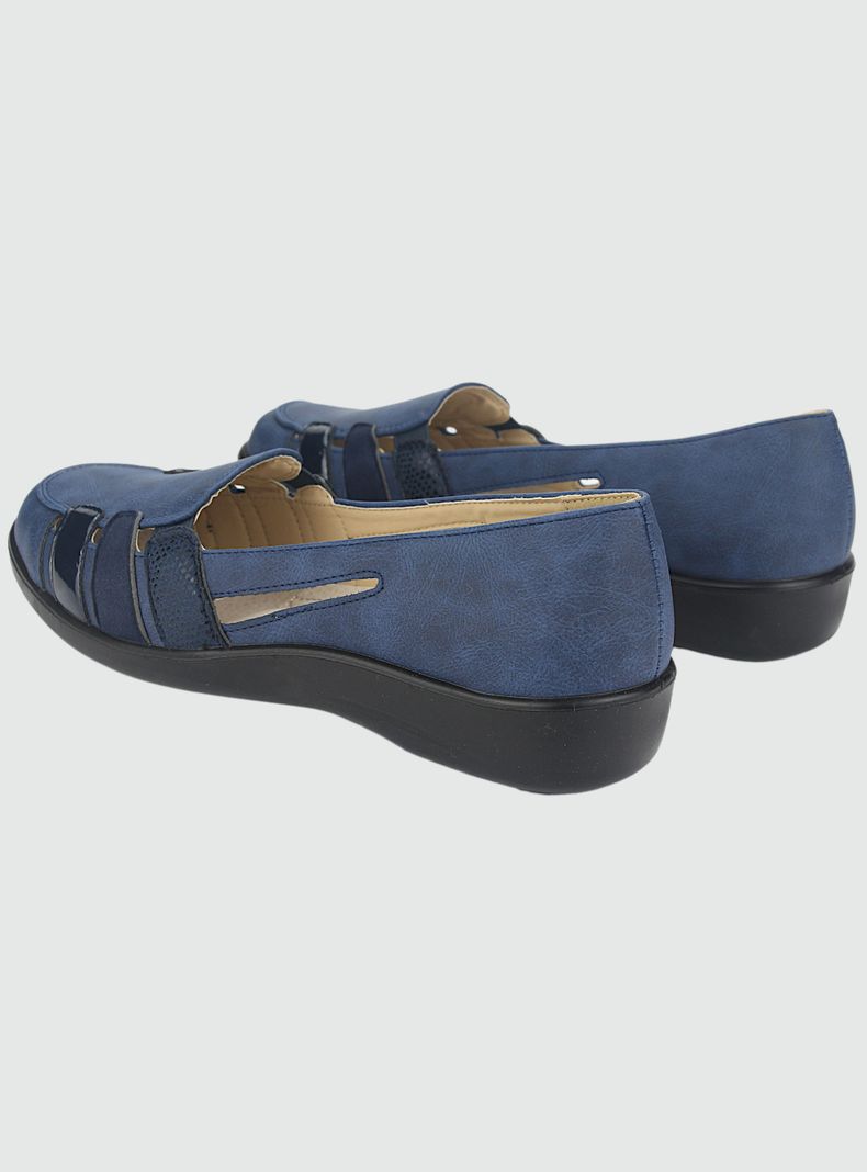 Zapato Chalada Mujer Deco-2 Azul Comfort-5