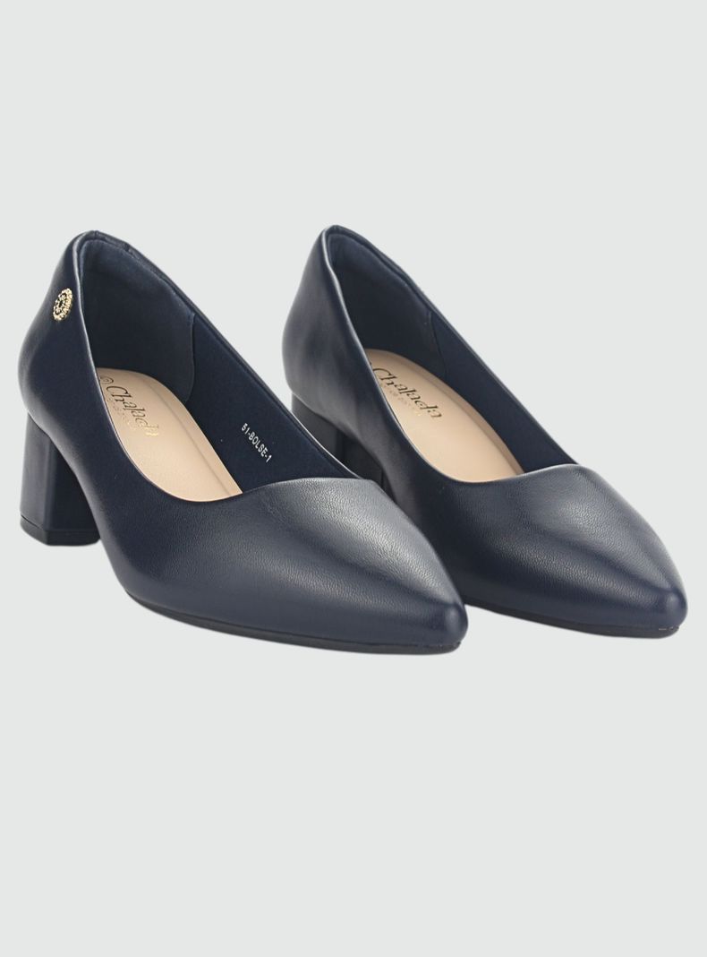 Zapato Chalada Mujer Bolse-1 Azul Marino Casual-4