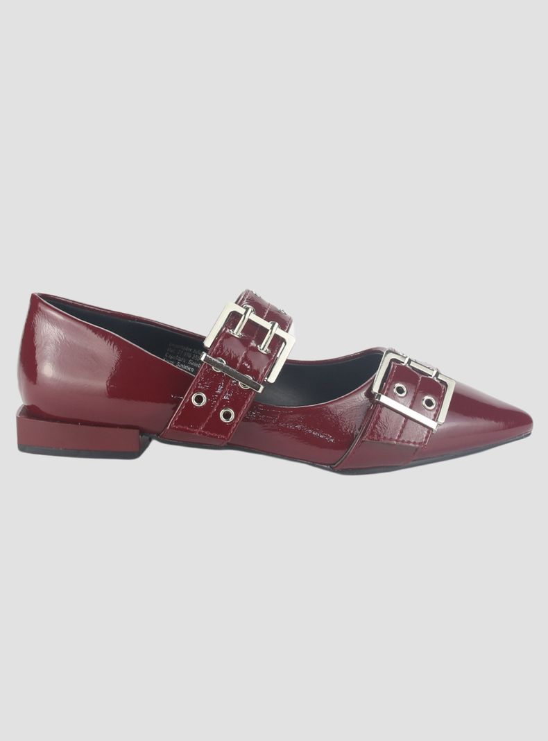 Ballerina Chalada Mujer Slik-2 Burdeo Casual