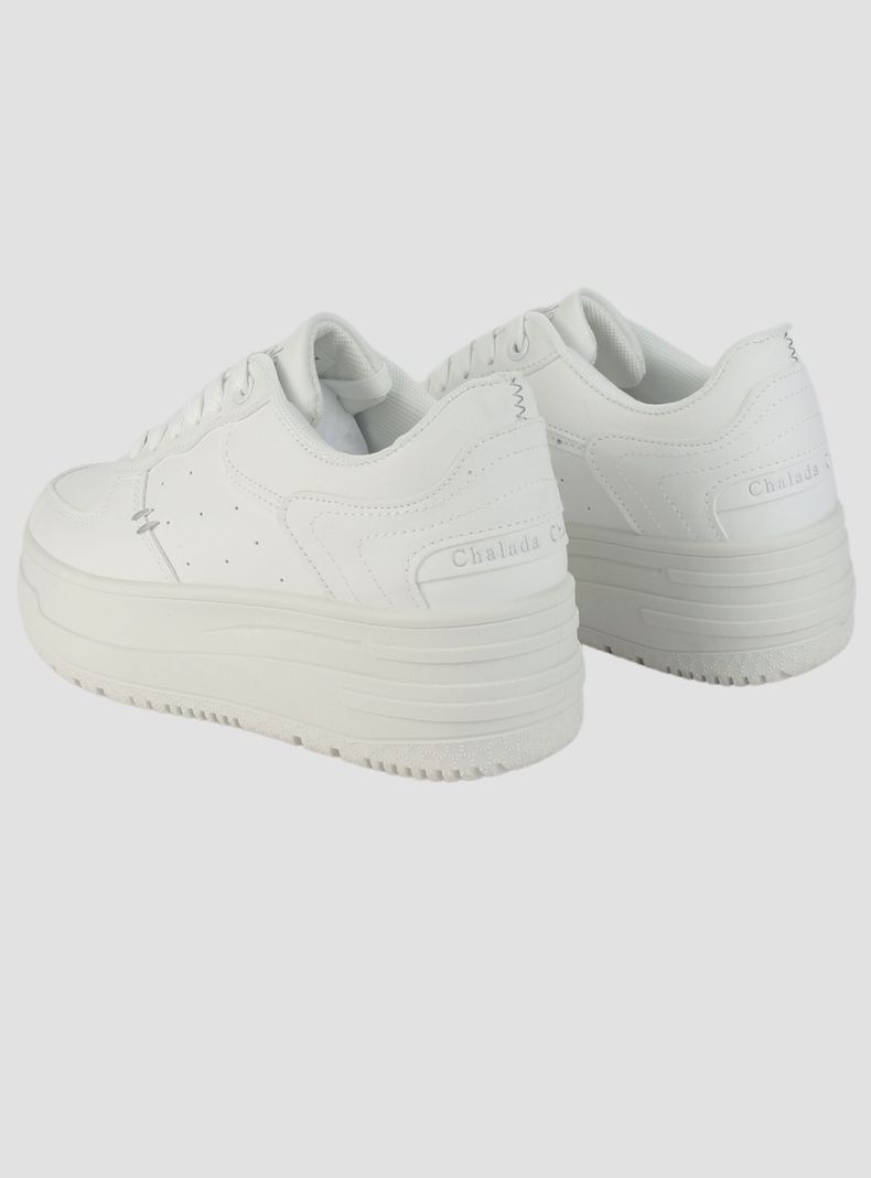 Zapatilla Chalada Mujer Mitsu-3 Blanco Urbano-5