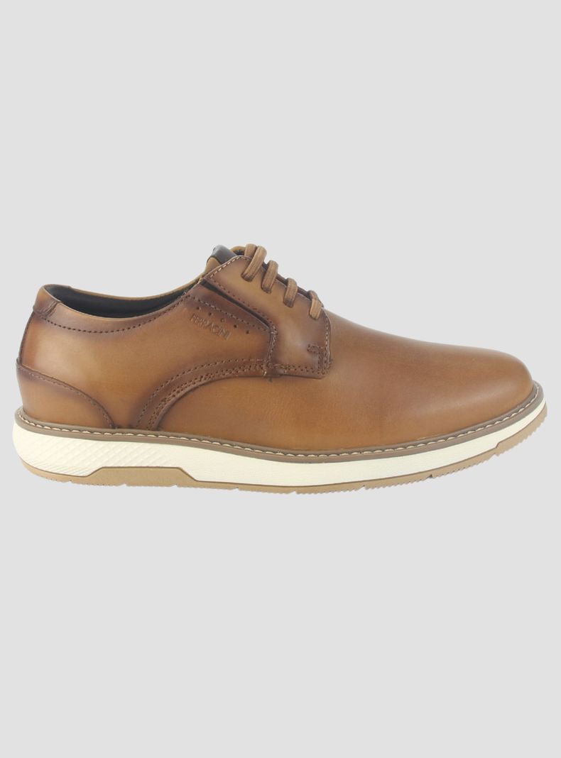 Zapato Ferracini Hombre 4170 Wembley Café Casual-0