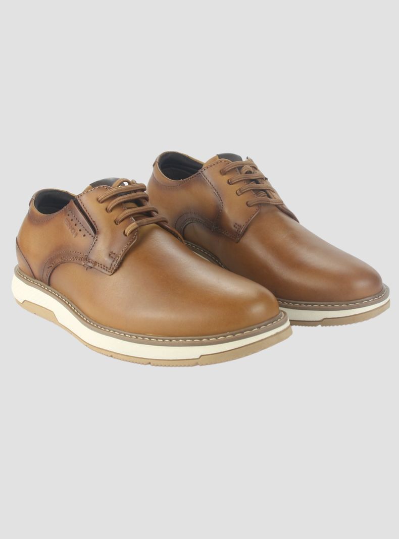 Zapato Ferracini Hombre 4170 Wembley Café Casual-4