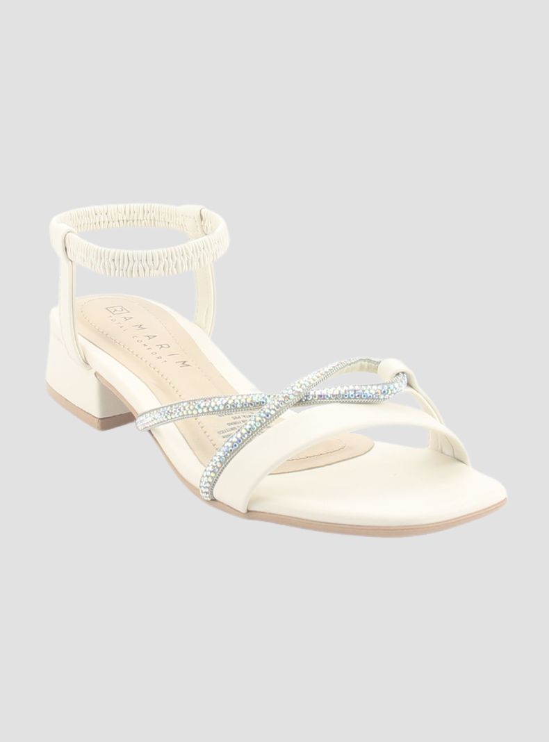 Sandalia Ramarim Mujer 2448201 Blanco Casual-2