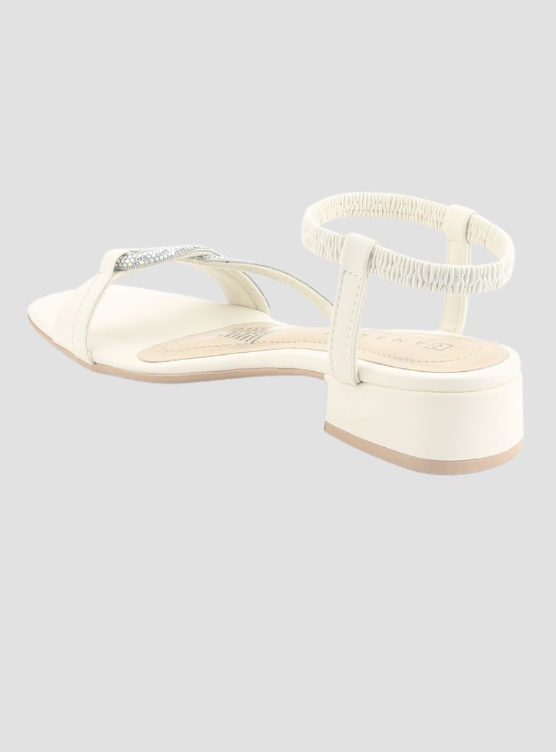 Sandalia Ramarim Mujer 2448201 Blanco Casual-3