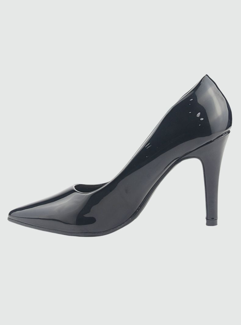 Zapato Chalada Mujer Clora-4 Negro Fiesta-1