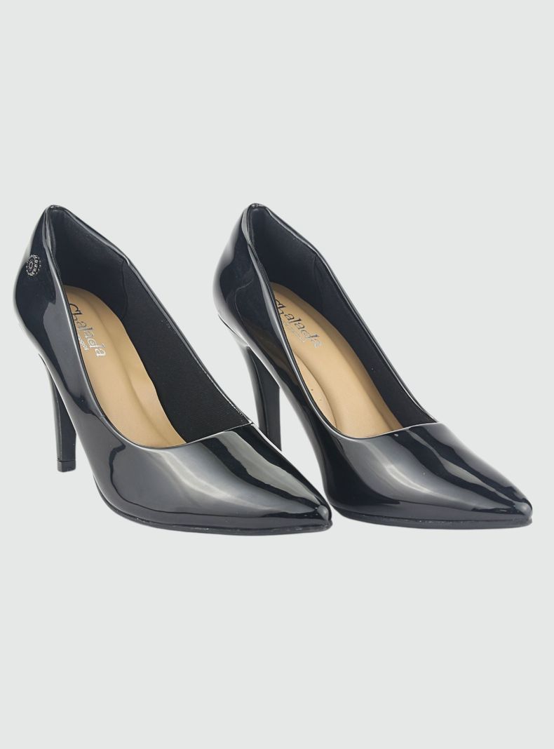 Zapato Chalada Mujer Clora-4 Negro Fiesta-4
