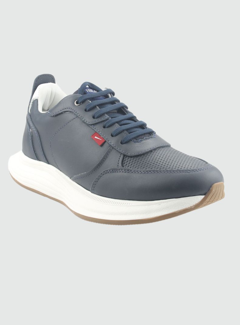 Zapatilla Ferracini Hombre 9483-650 Azul Marino Urbano-2