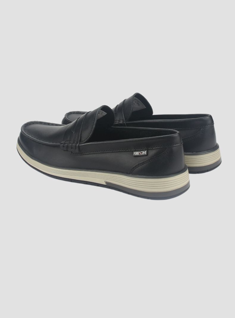 Zapato Ferracini Hombre 6988 Negro Casual-5