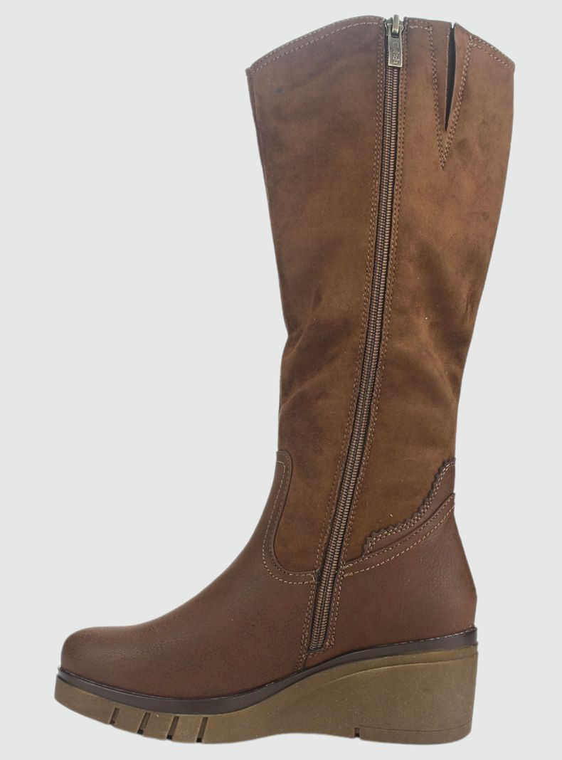 Botin Chalada Mujer Wedgenew-3 Café Casual-1