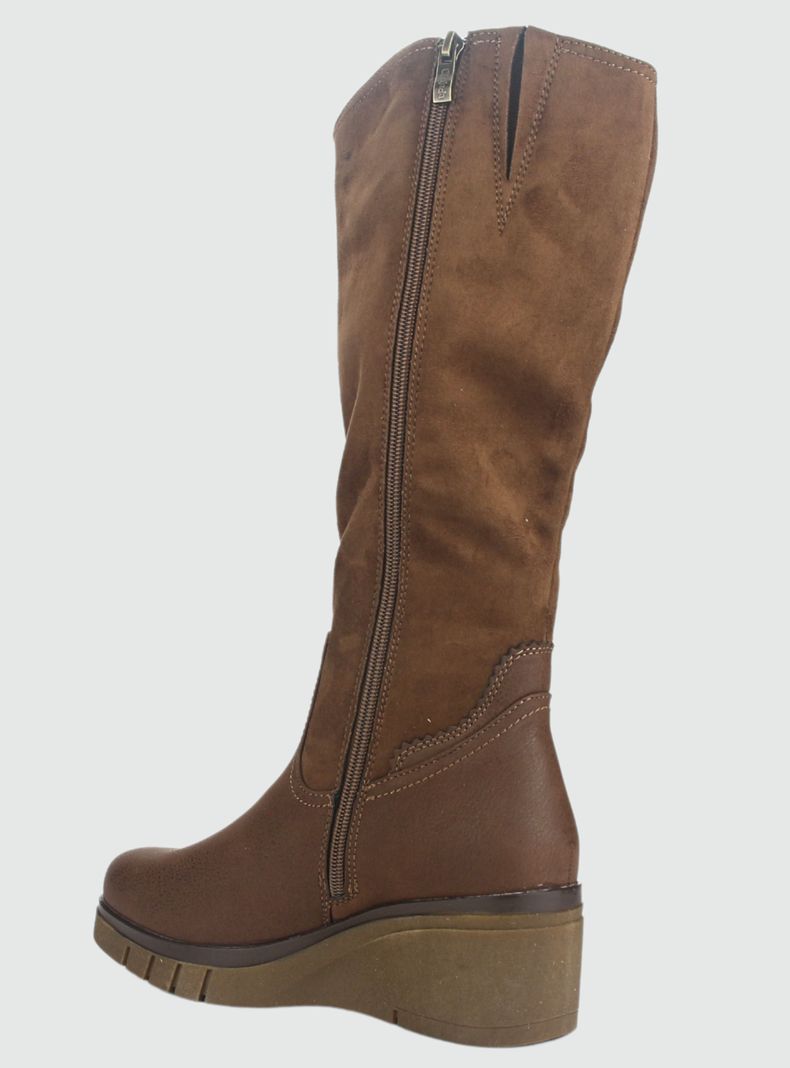 Botin Chalada Mujer Wedgenew-3 Café Casual-3