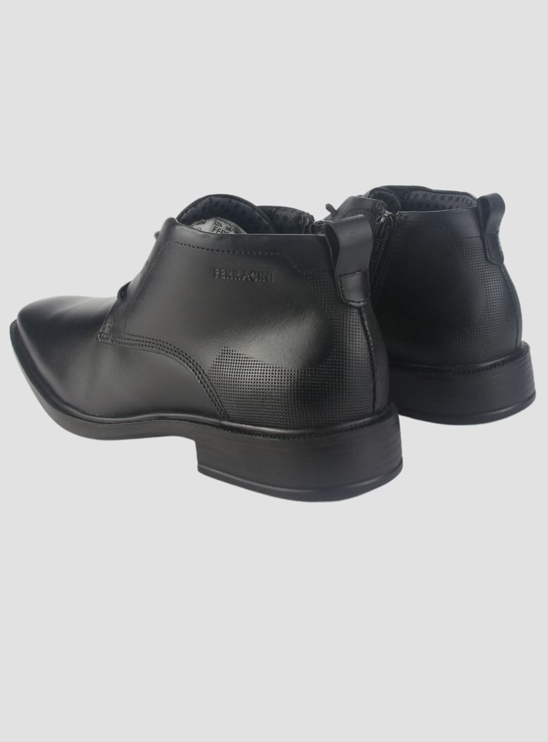 Botin Ferracini Hombre 6867 Paris Negro Casual-5