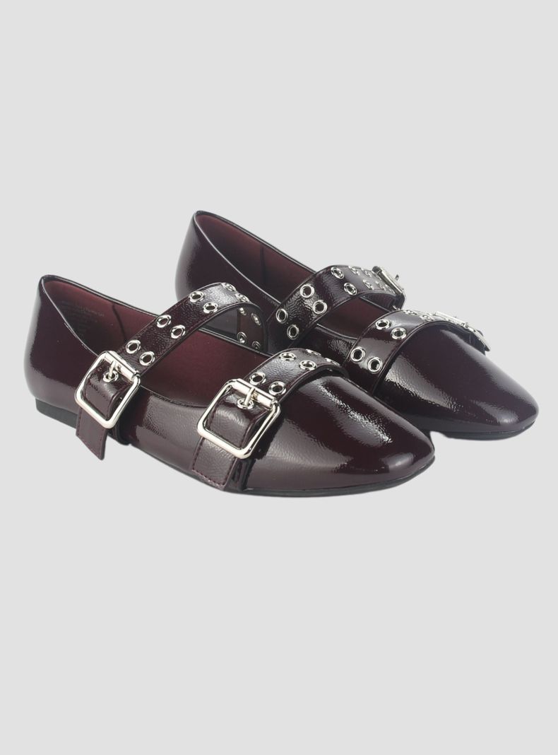 Ballerina Chalada Mujer Miu-7 Burdeo Casual-4