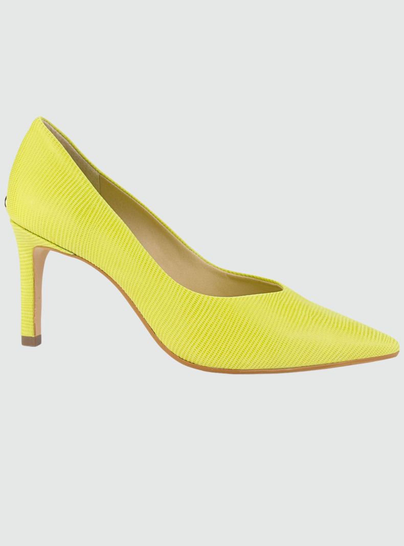 Zapato Jorge Bischoff Mujer J18134001 Amarillo Casual-0