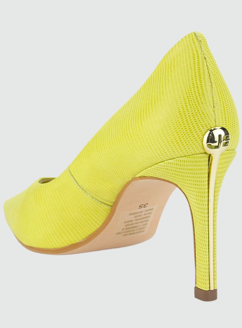 Zapato Jorge Bischoff Mujer J18134001 Amarillo Casual-3
