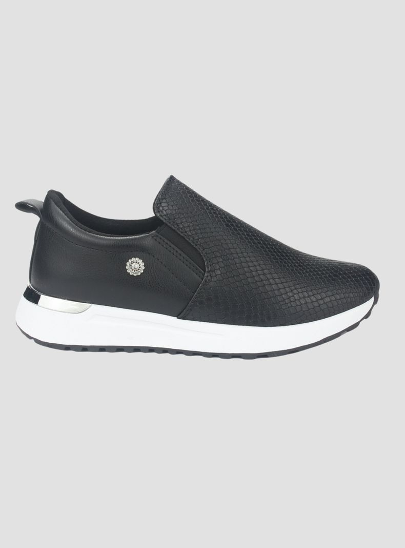 Zapatilla Chalada Mujer Fly-2 Negro Urbano-0