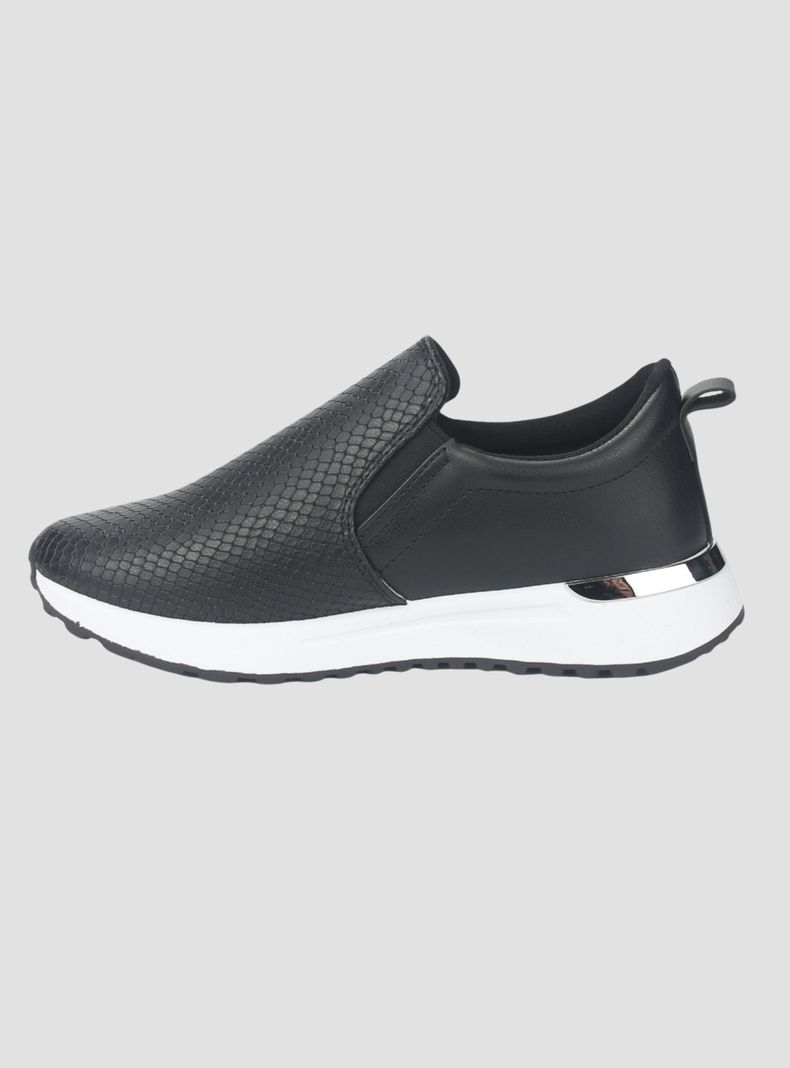 Zapatilla Chalada Mujer Fly-2 Negro Urbano-1