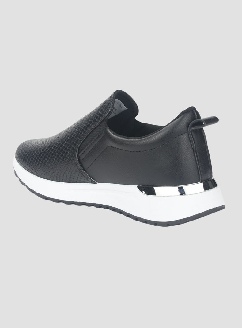 Zapatilla Chalada Mujer Fly-2 Negro Urbano-3