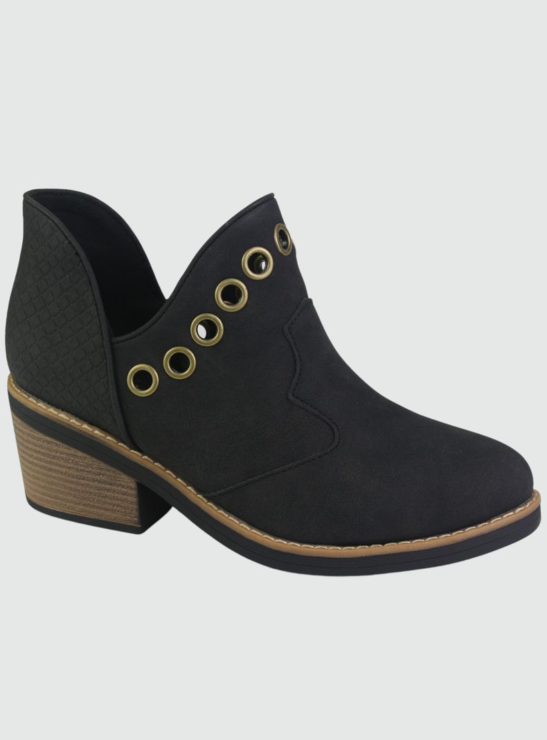 Botin Chalada Mujer Camp-15 Negro Casual-0