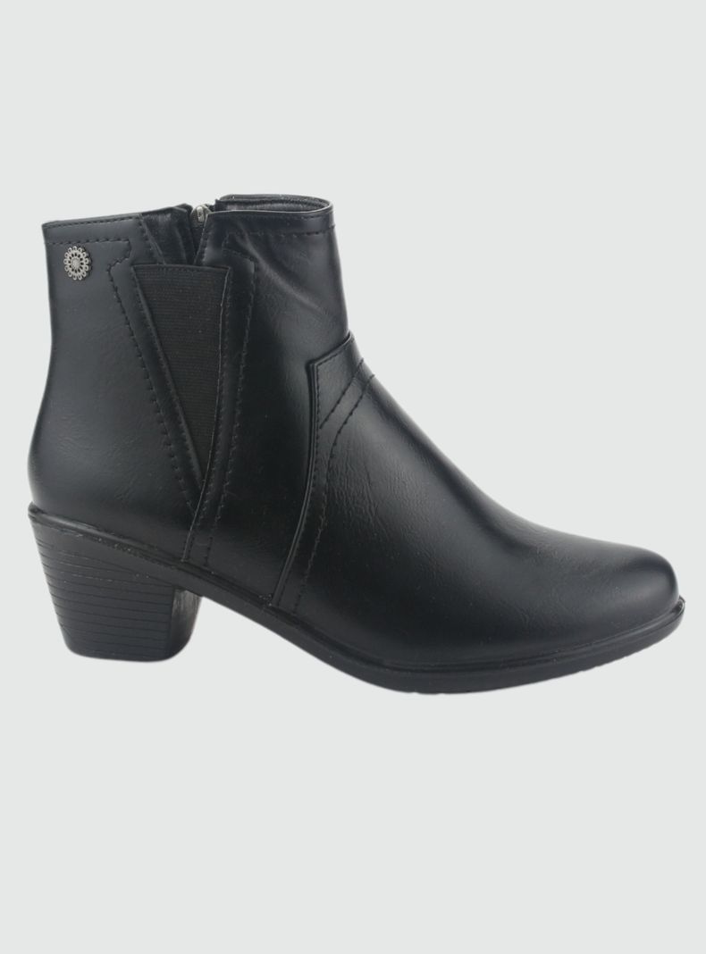 Botin Chalada Mujer Litang-6 Negro Casual-0
