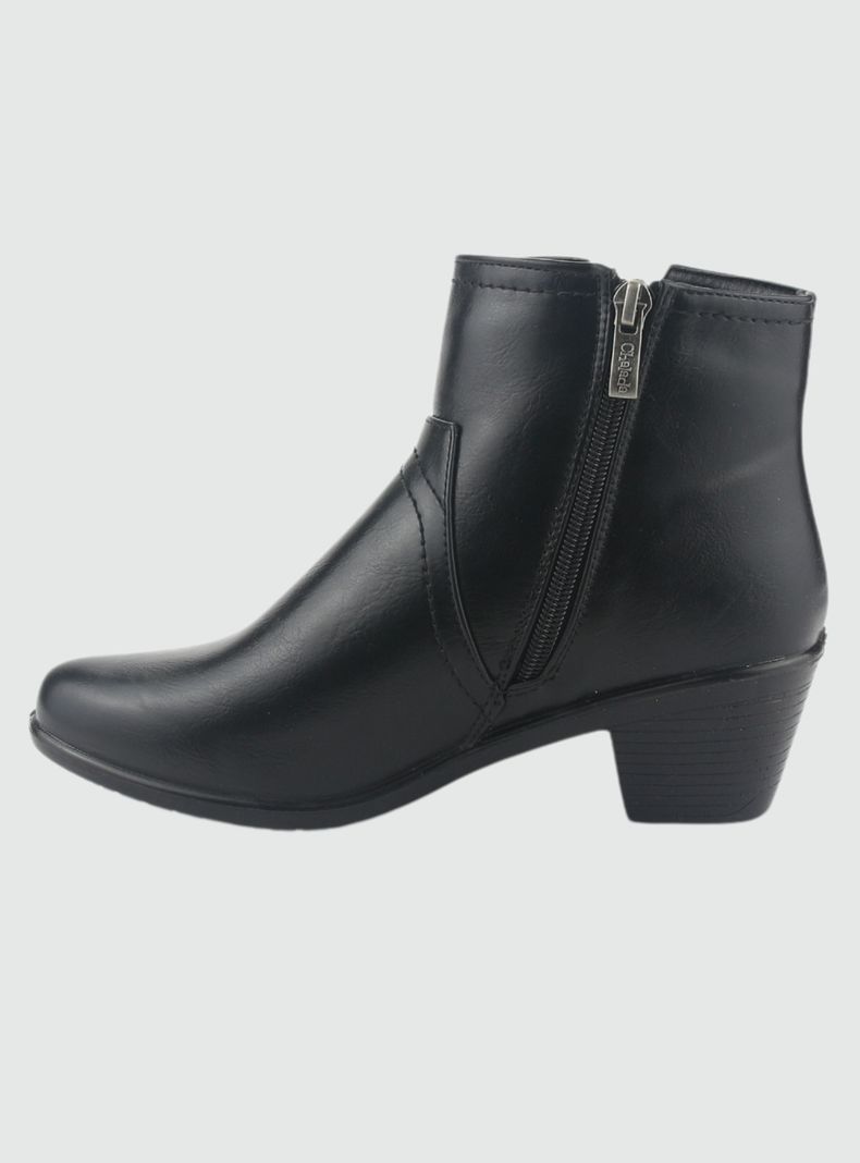 Botin Chalada Mujer Litang-6 Negro Casual-1