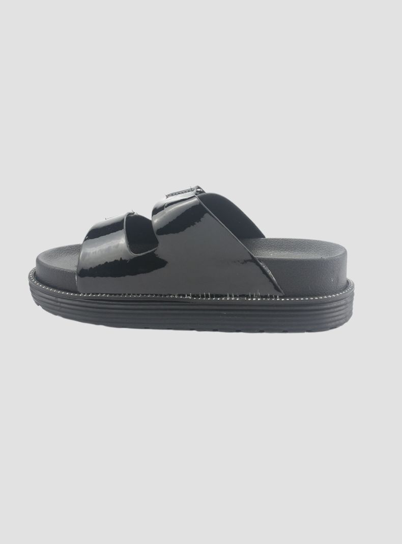 Sandalia Chalada Mujer Bora-10 Negro Casual-1